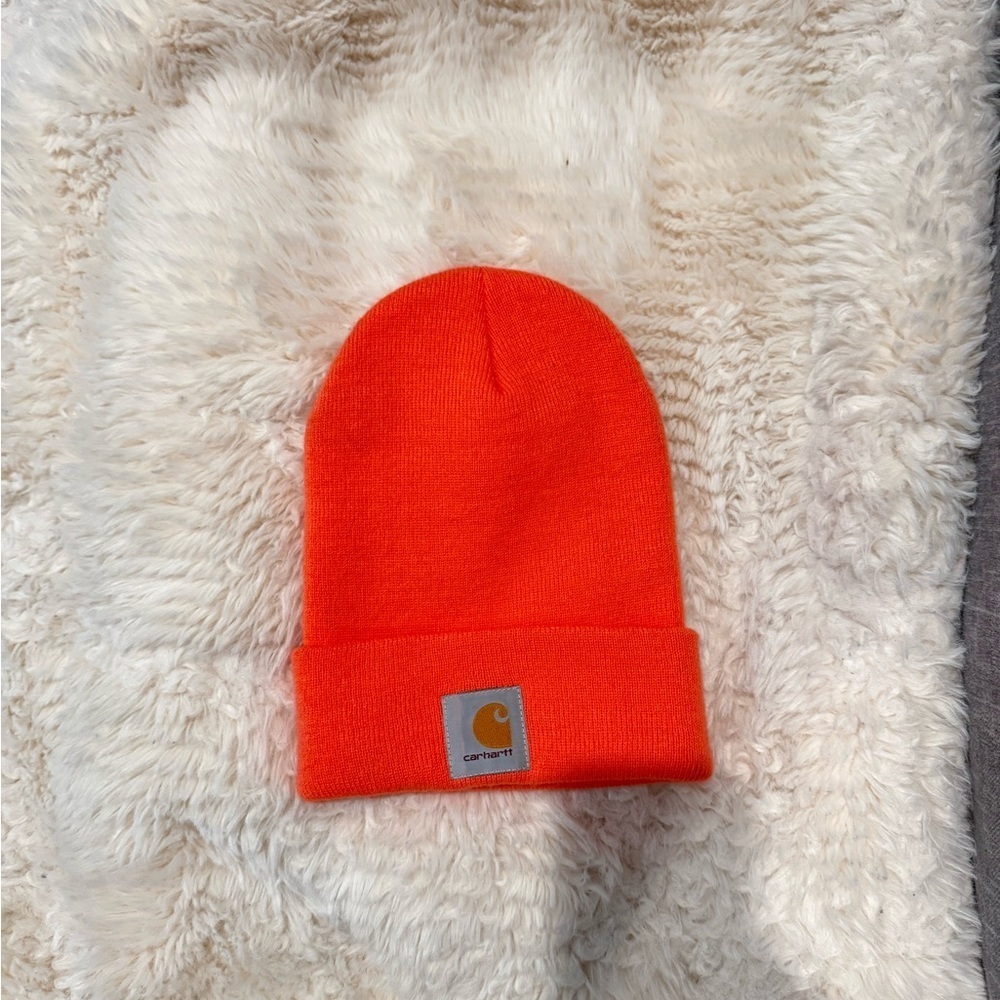 Carhartt Bright Orange Beanie
